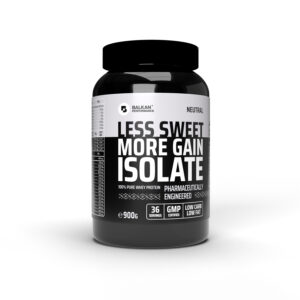 100% WHEY PROTEIN ISOLATE Unflavoured, 900g