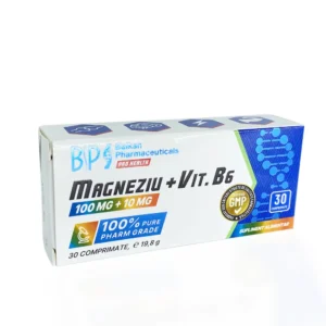 Magnesium and Vitamin B6, 100mg|10mg, 30 tab.