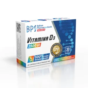 Vitamin D3, 2500UI, 30 caps.