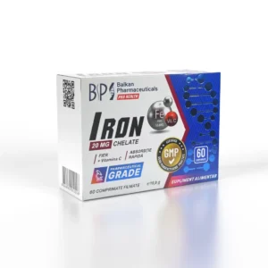 Iron CHELATE, 20mg, 60 tab.